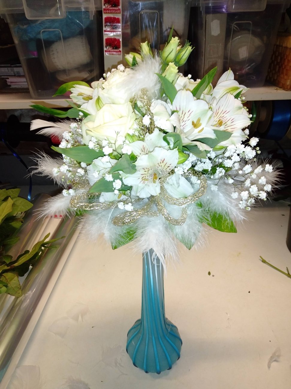 Fleurs de mariage Saint Jean - le petit marche des fleurs à Saint-Jean